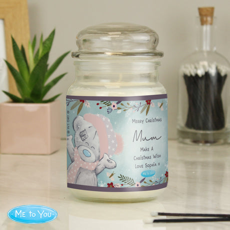 Personalised Me to You Cosy Winter Large Candle Jar: 2 - Candles