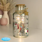 Personalised Me to You Cosy Winter Led Jar: 4 - LED Lighting