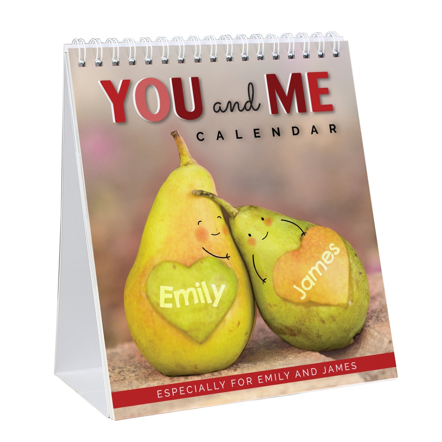 Personalised Couples Desk Calendar: 5 - Calendars & Planners By Gift Moments