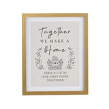 Personalised Couples Home Framed Prints: 7 - Framed Prints By Gift Moments