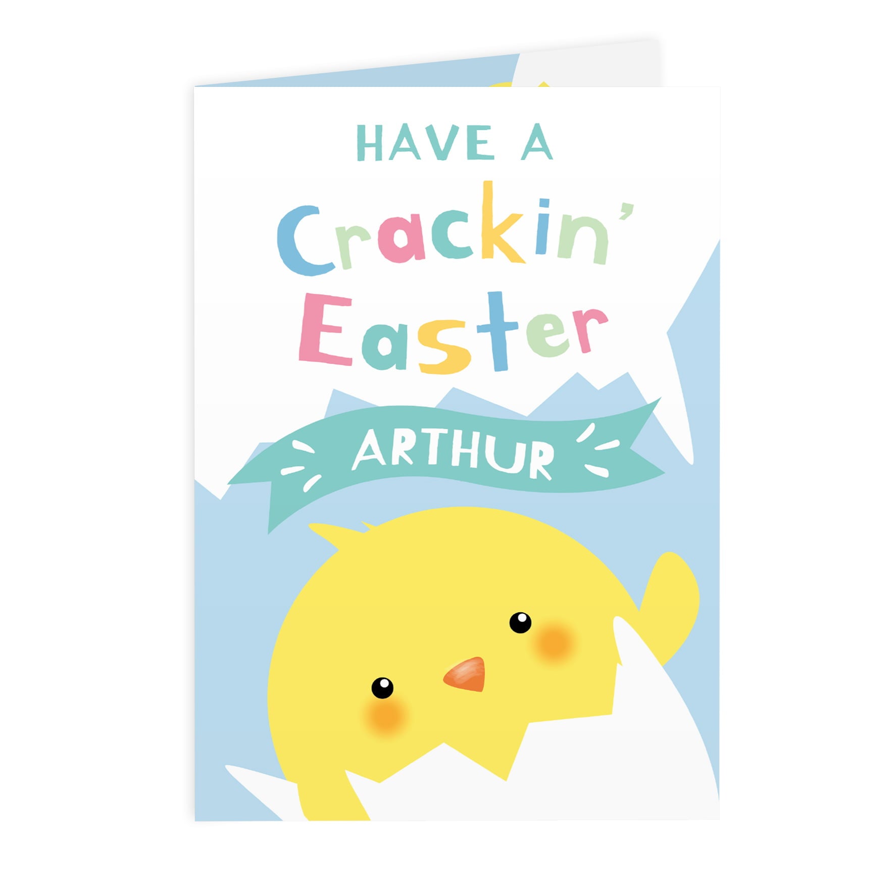 Personalised Have A Cracking Easter Card: 3 - Greeting Cards By Gift Moments