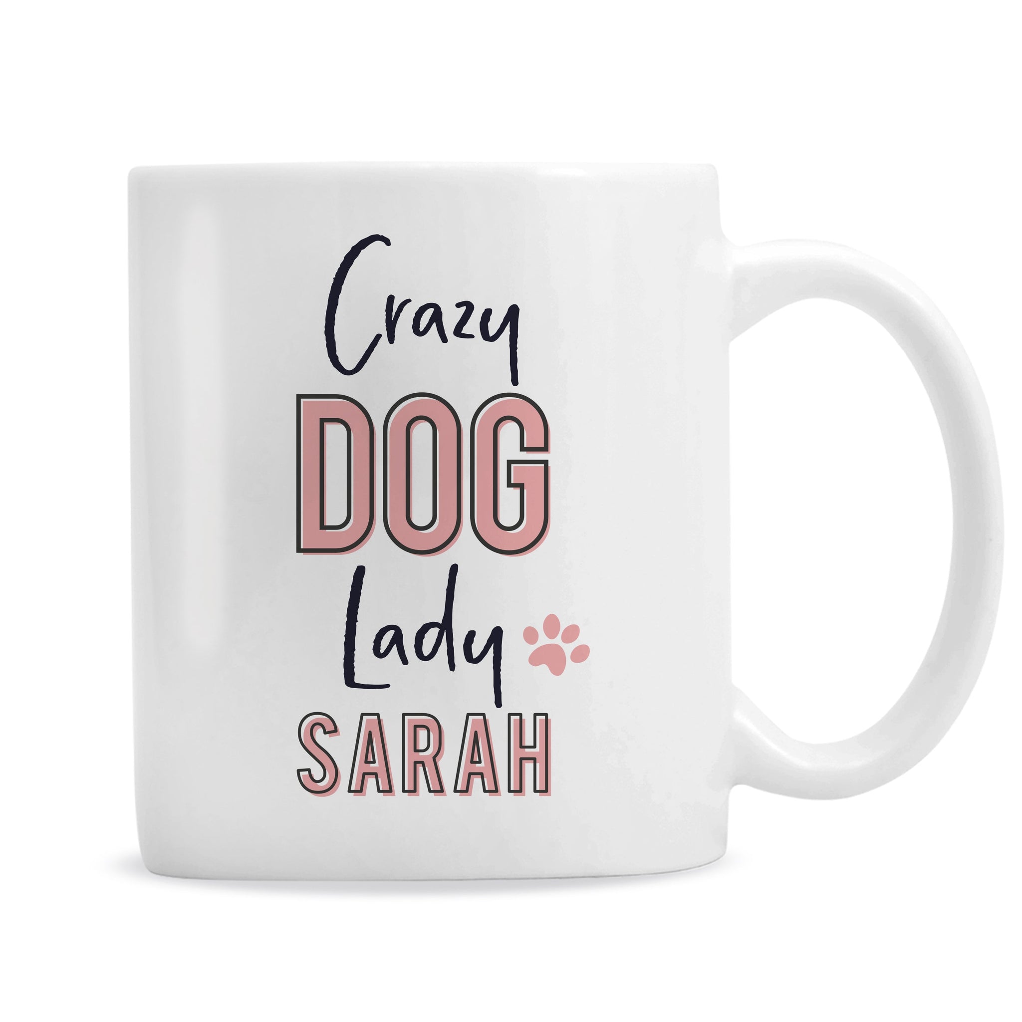 Personalised Crazy Dog Lady Mug: 5 - Mugs By Gift Moments