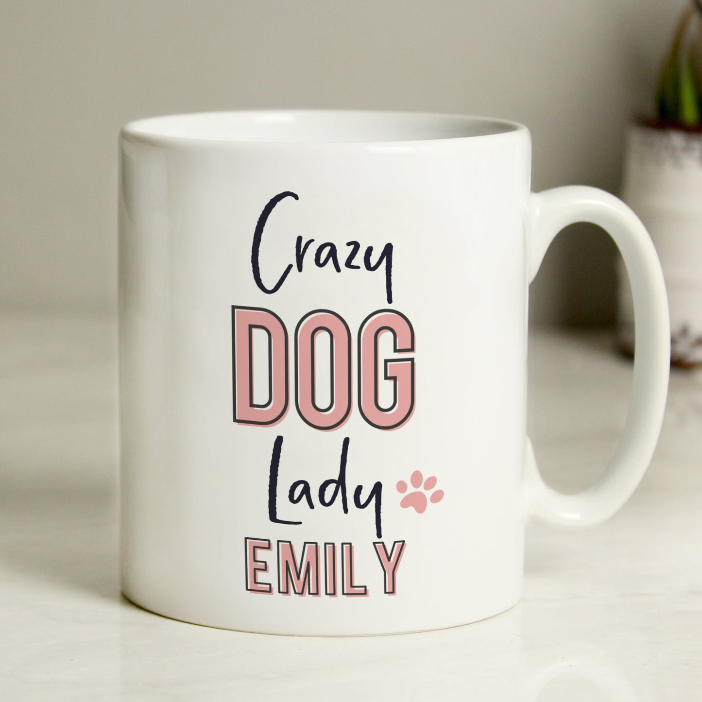 Personalised Crazy Dog Lady Mug: 4 - Mugs By Gift Moments