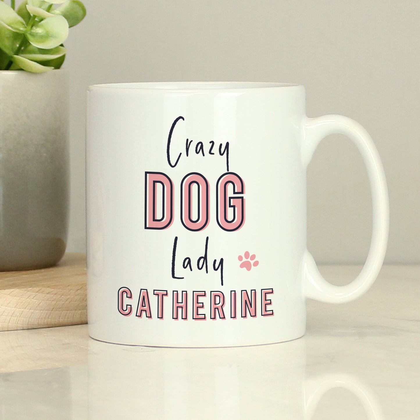 Personalised Crazy Dog Lady Mug: 1 - Mugs By Gift Moments