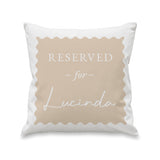 Personalised Cream Reserved For Cushion: 4 - Cushions By Gift Moments