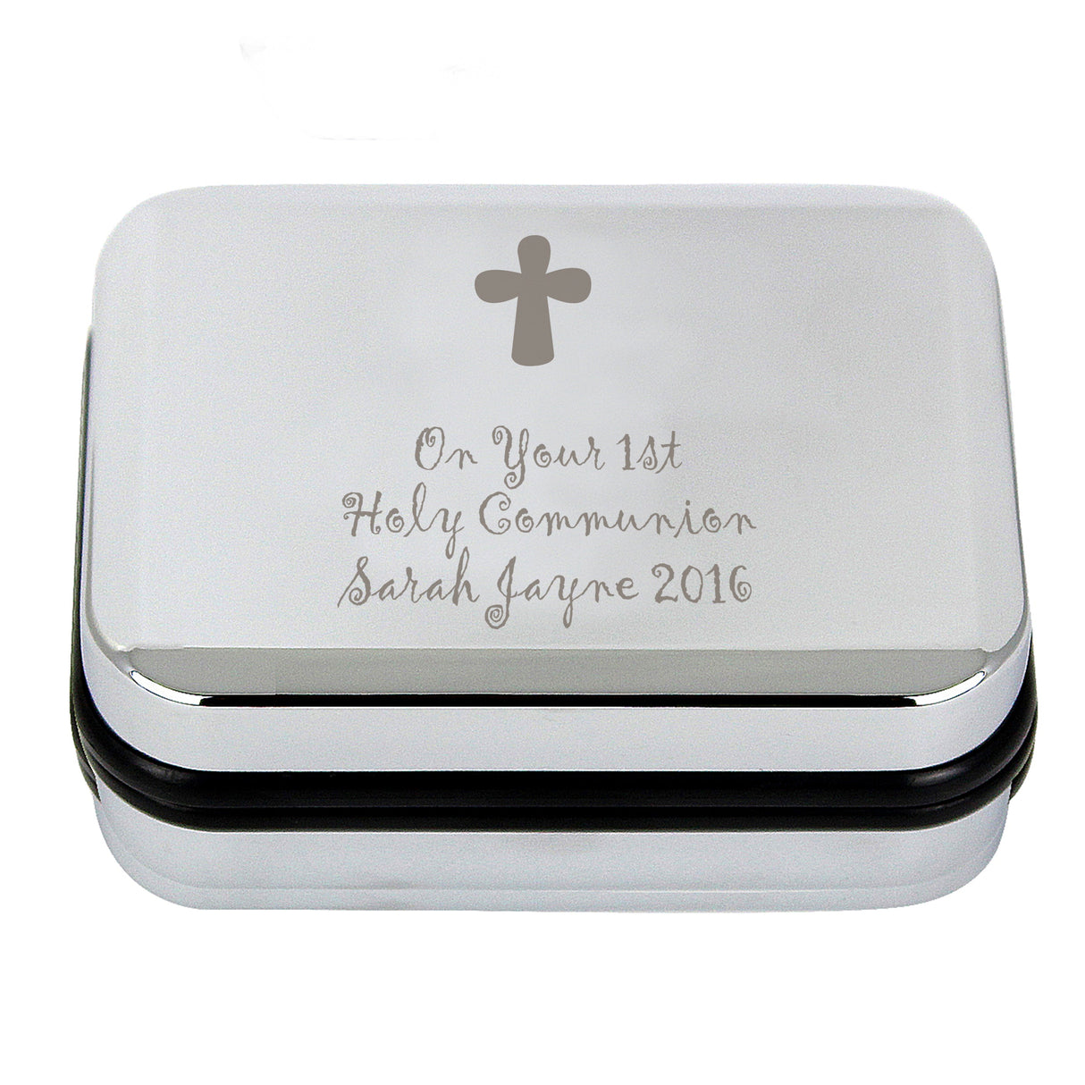 Personalised Cross Necklace and Box: 2 - Necklaces By Gift Moments