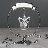 Personalised Crystocraft Angel Ornament: 1 - Keepsakes By Crystocraft