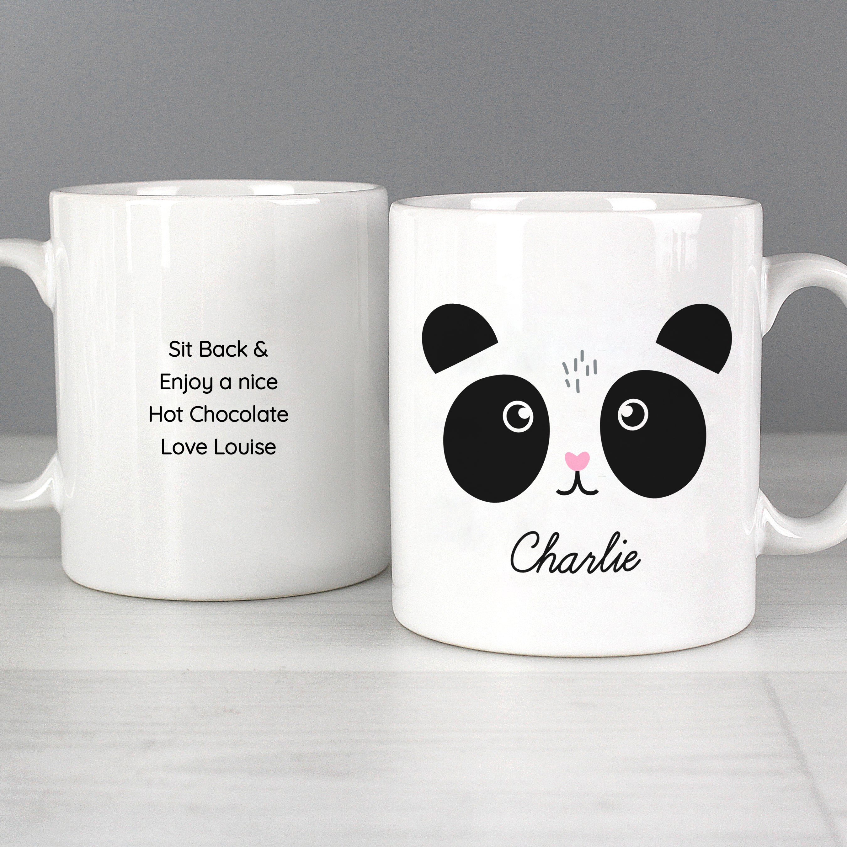 Personalised Cute Panda Face Mug - Shop Mugs At Gift Moments - 2