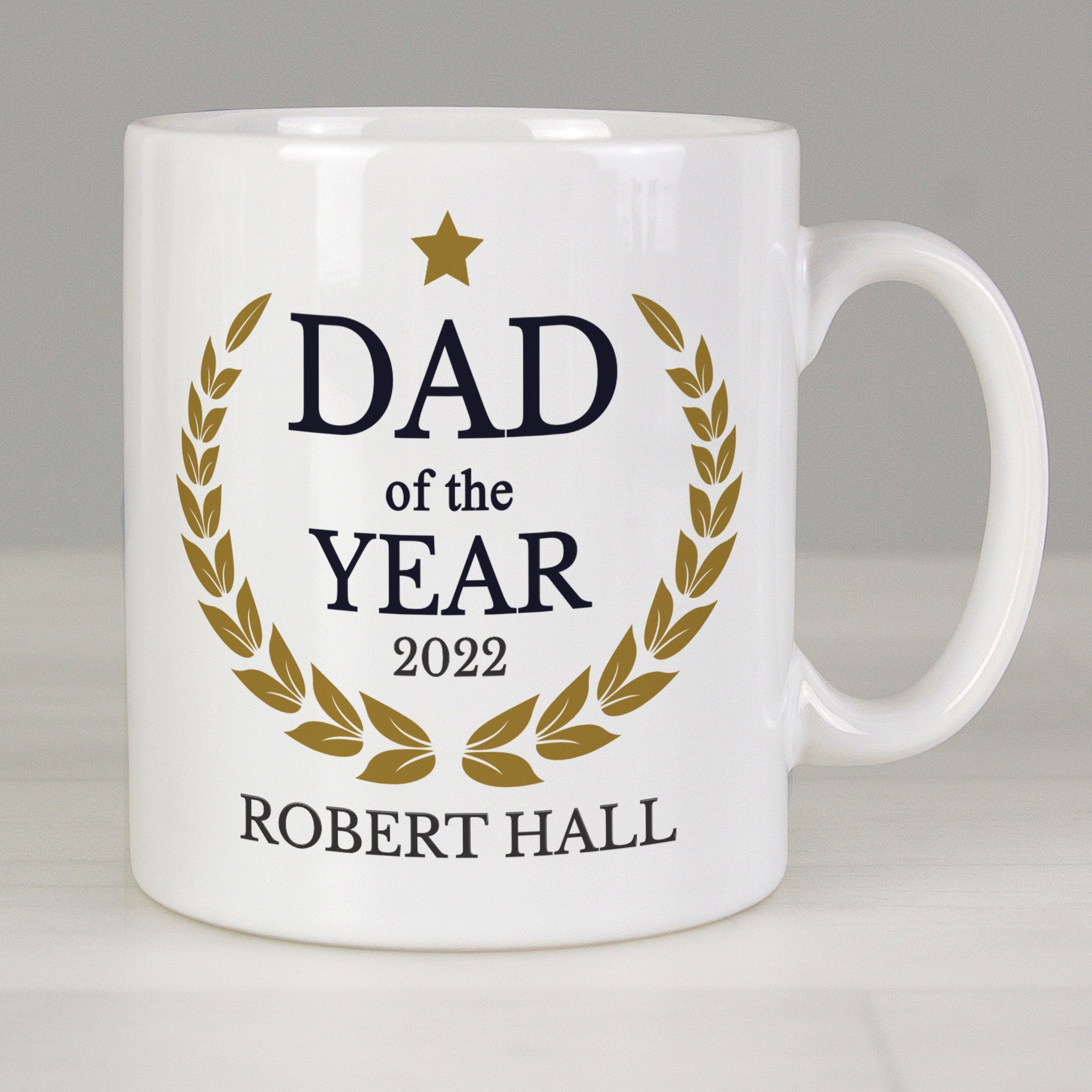 Personalised Dad of the Year Mug: 1 - Mugs By Gift Moments