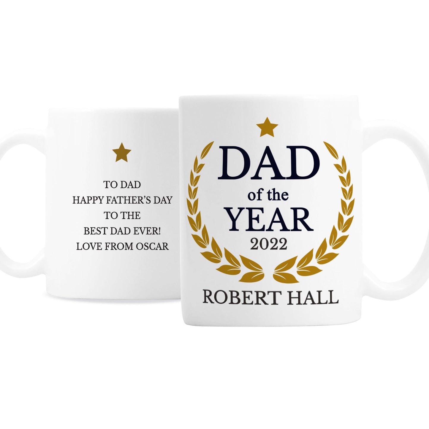 Personalised Dad of the Year Mug: 4 - Mugs By Gift Moments