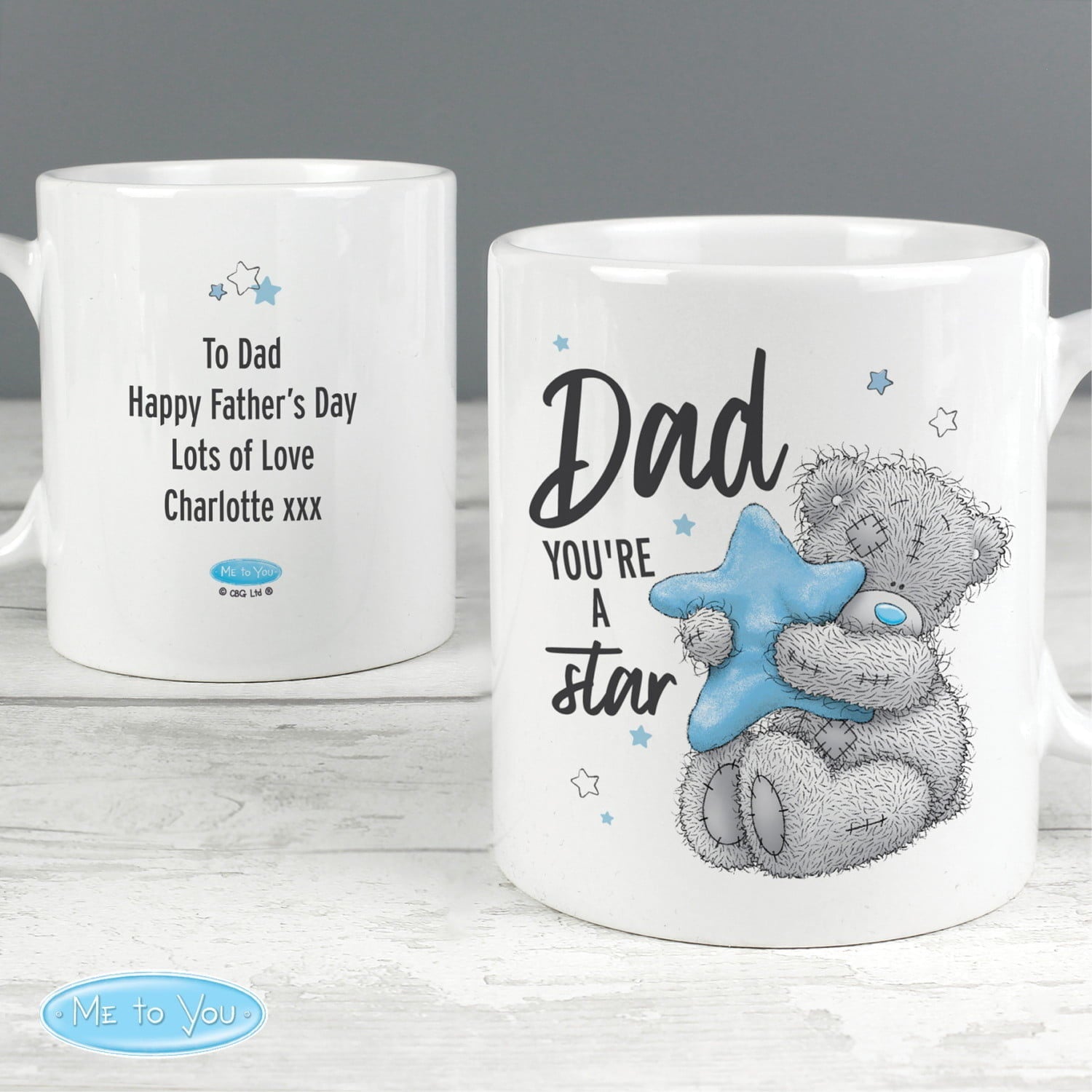 Personalised Me To You Dad You’re A Star Mug: 2 - Mugs