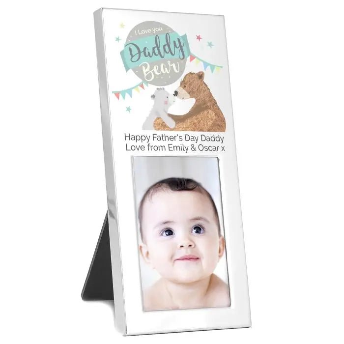 Personalised Daddy Bear 2x3 Photo Frame: 4 - Photo Frames By Gift Moments