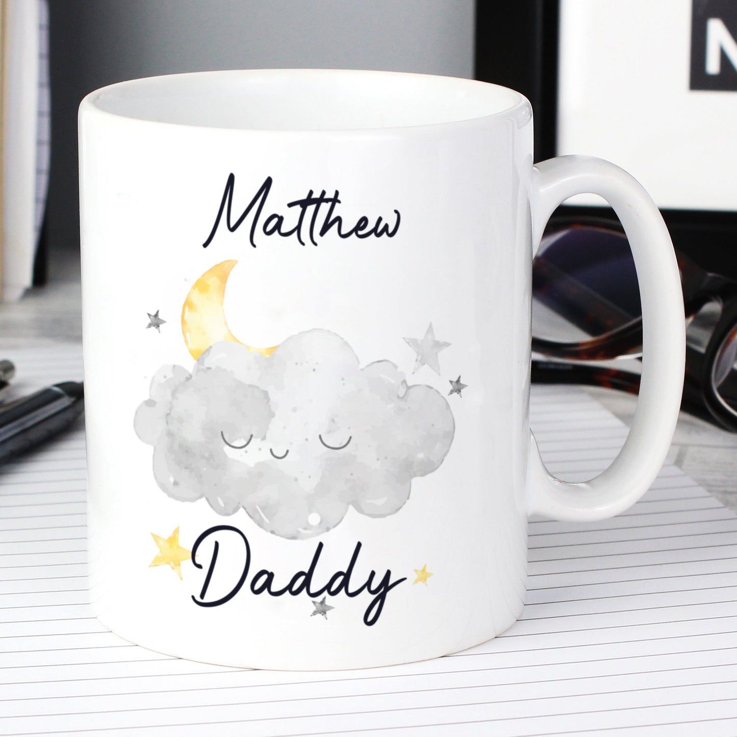 Personalised Daddy Cloud Mug: 1 - Mugs By Gift Moments