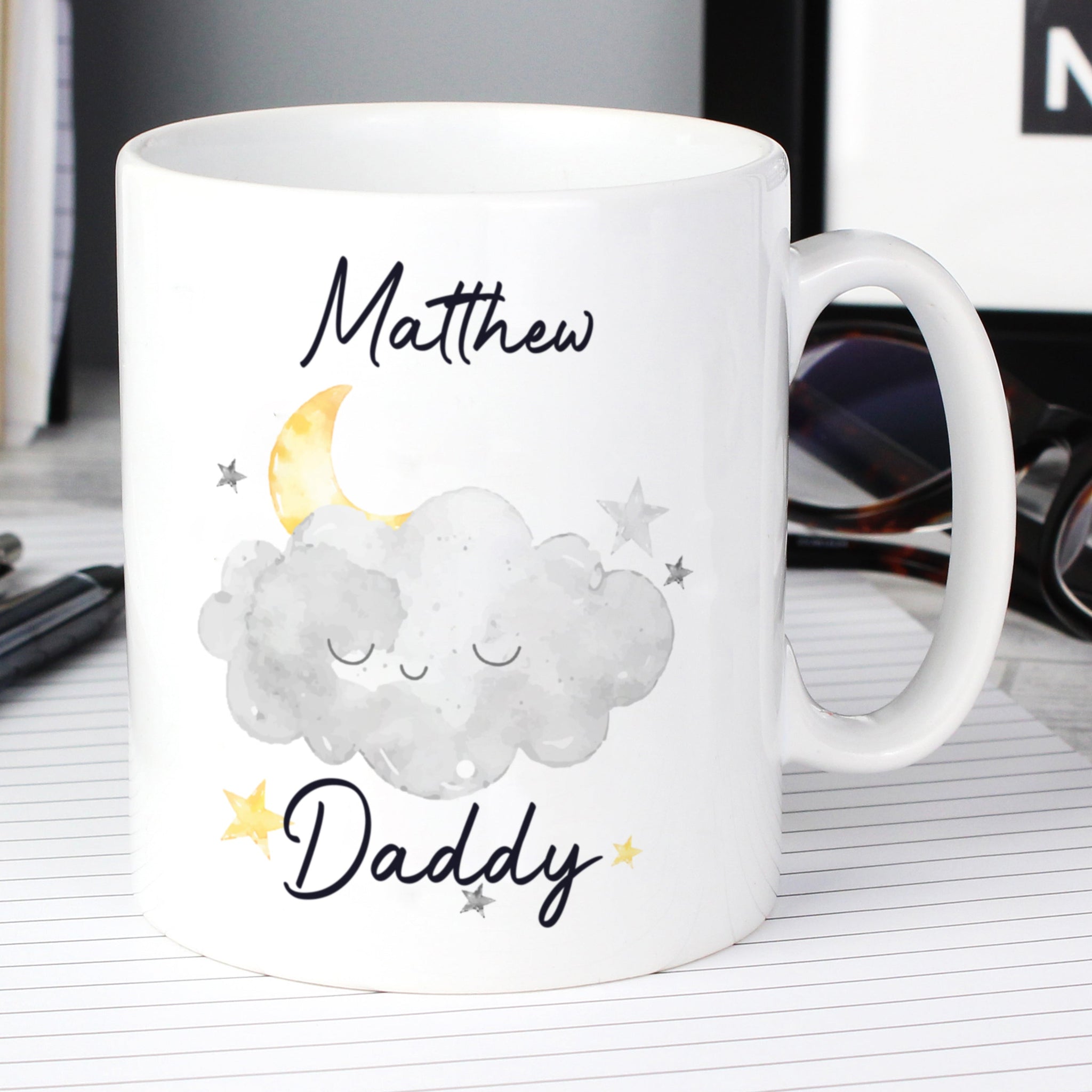 Personalised Daddy Cloud Mug: 1 - Mugs By Gift Moments