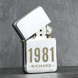 Personalised Date & Name Lighter: 3 - Smoking Accessories By Gift Moments