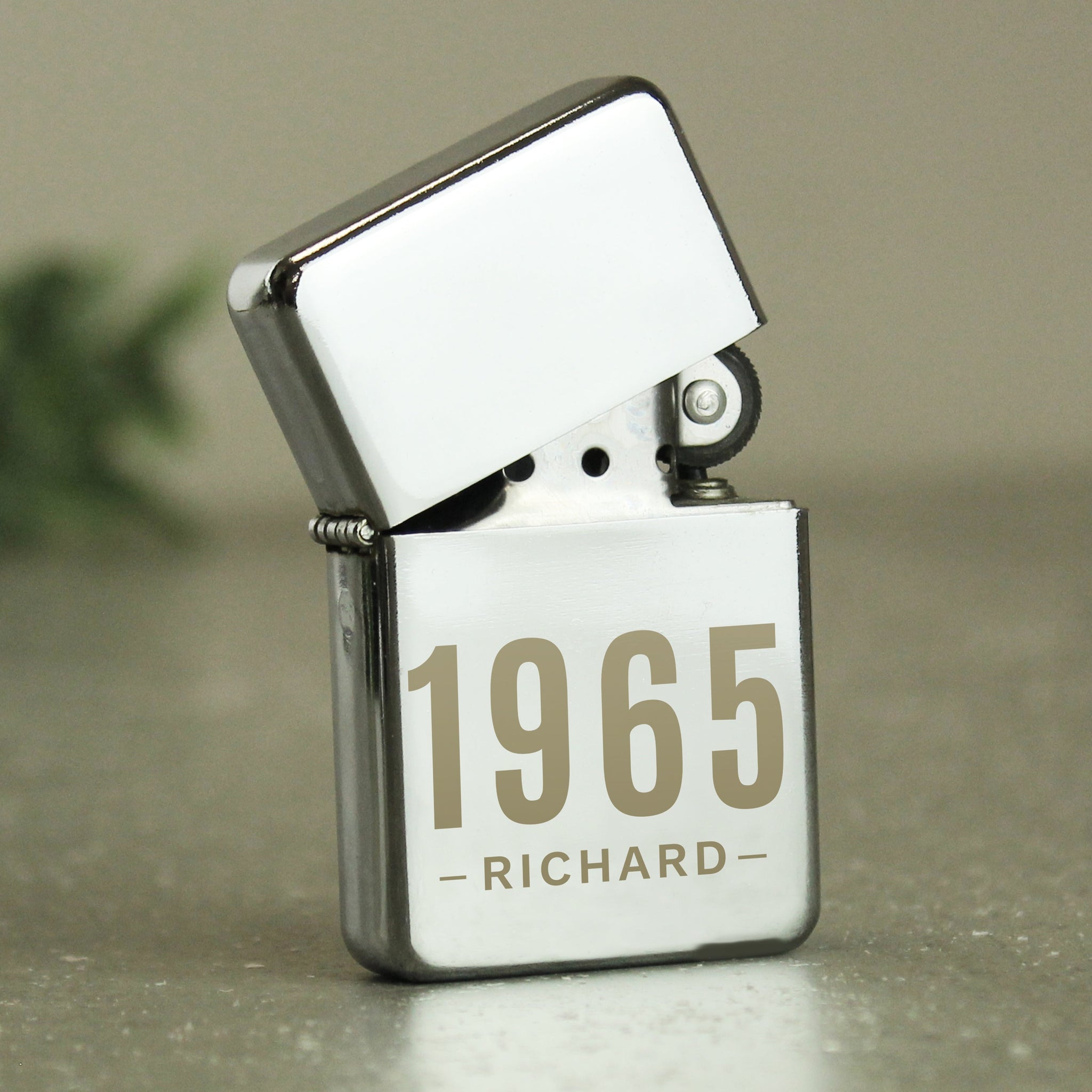Personalised Date & Name Lighter: 1 - Smoking Accessories By Gift Moments