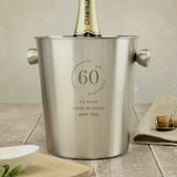 Personalised Date Stainless Steel Ice Bucket: 4 - Barware By Gift Moments