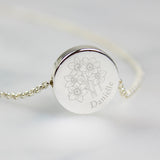 Personalised December Birth Flower Necklace and Box: 6 - Necklaces By Gift Moments