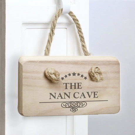 Personalised Decorative Swirl Wooden Sign: 2 - Signs & Plaques By Gift Moments