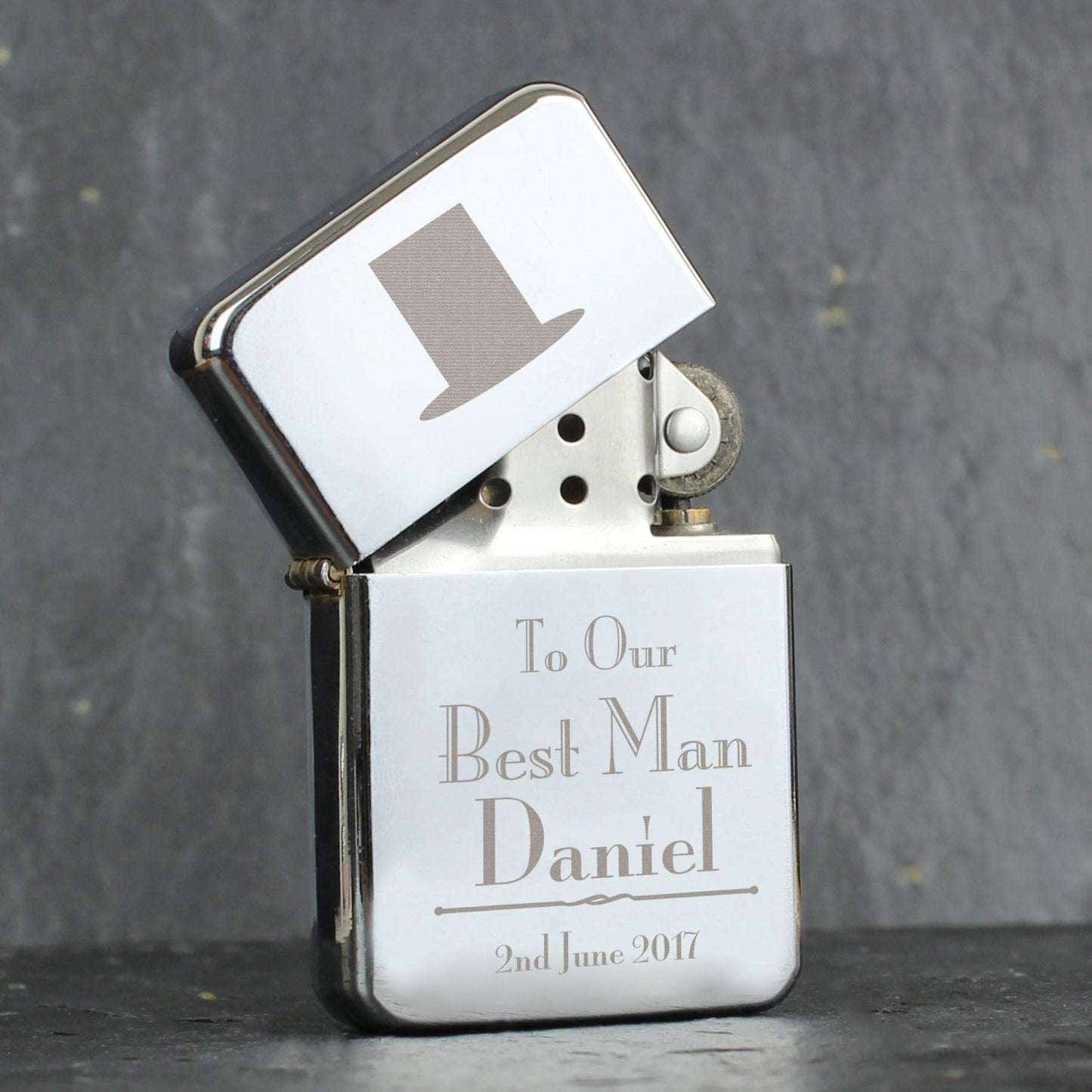 Personalised Decorative Wedding Best Man Lighter: 1 - Smoking Accessories By Gift Moments