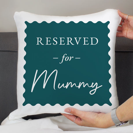 Personalised Deep Teal Reserved For Cushion: 2 - Cushions By Gift Moments