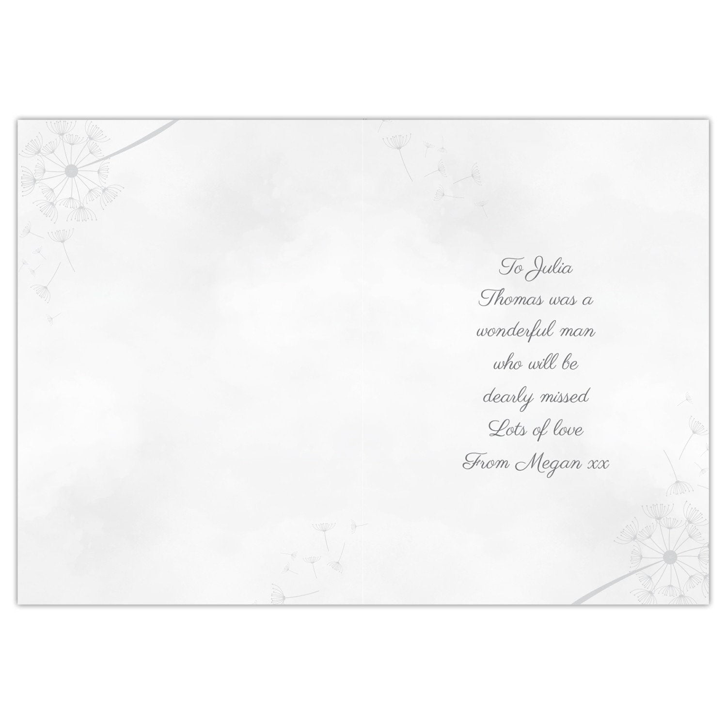 Personalised Deepest Sympathy Card: 4 - Greeting Cards By Gift Moments