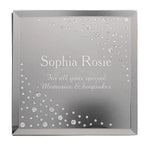 Personalised Diamante Name & Message Glass Trinket Box - Shop Trinket Boxes At Gift Moments - 3