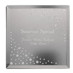 Personalised Diamante Name & Message Glass Trinket Box - Shop Trinket Boxes At Gift Moments - 5