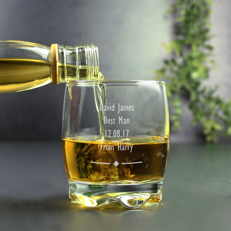 Personalised Diamond Motif Tumbler: 1 - Tumblers By Gift Moments