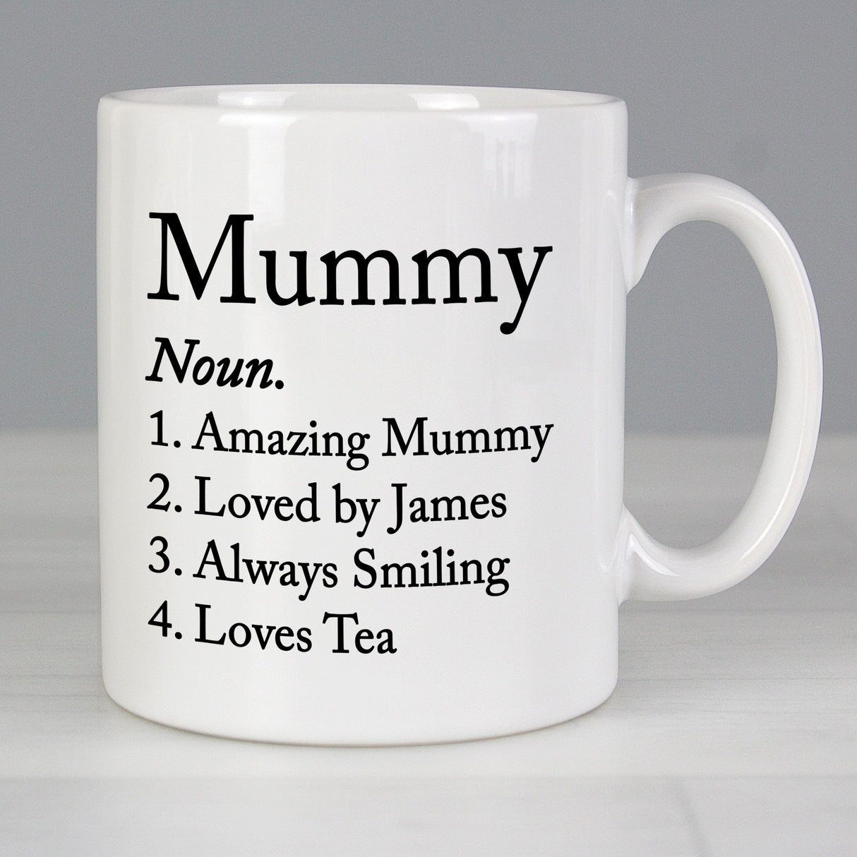 Personalised Dictionary Definition Mug: 3 - Mugs By Gift Moments