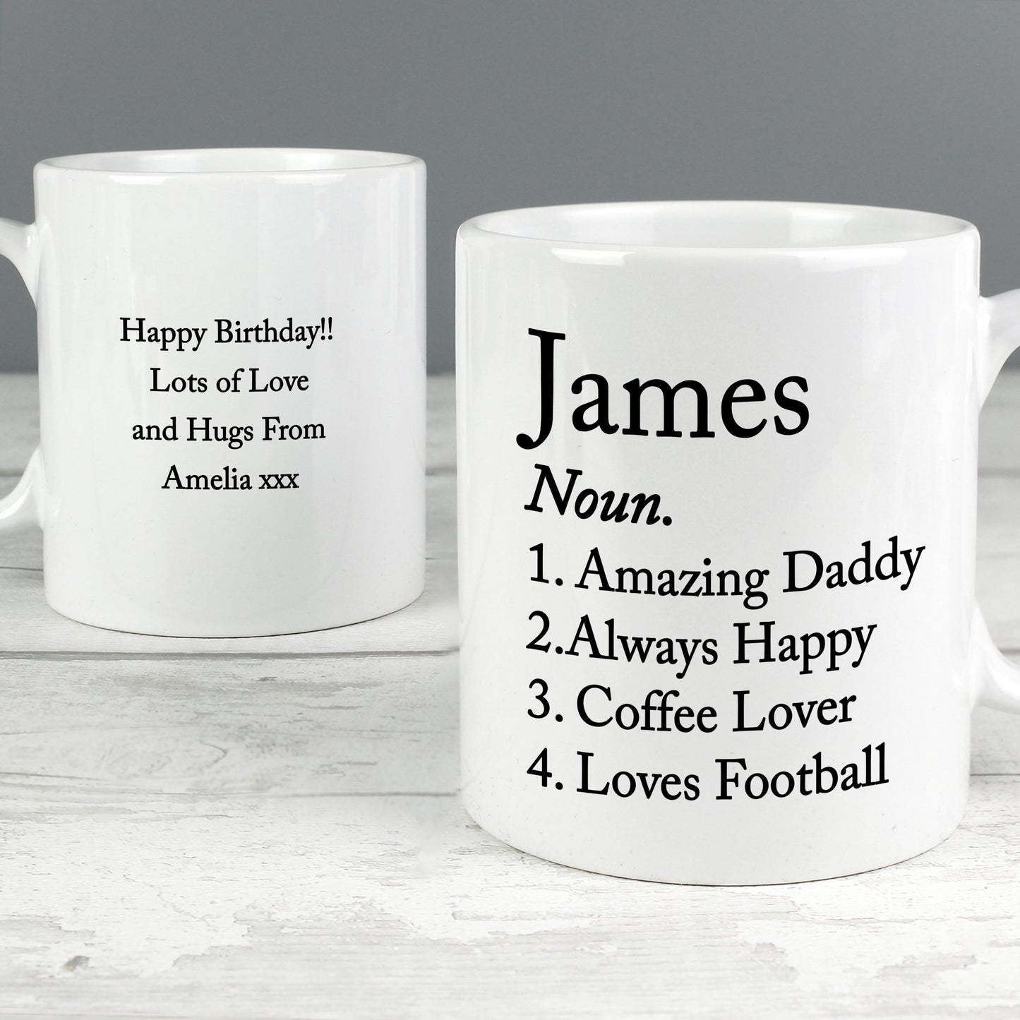 Personalised Dictionary Definition Mug: 2 - Mugs By Gift Moments