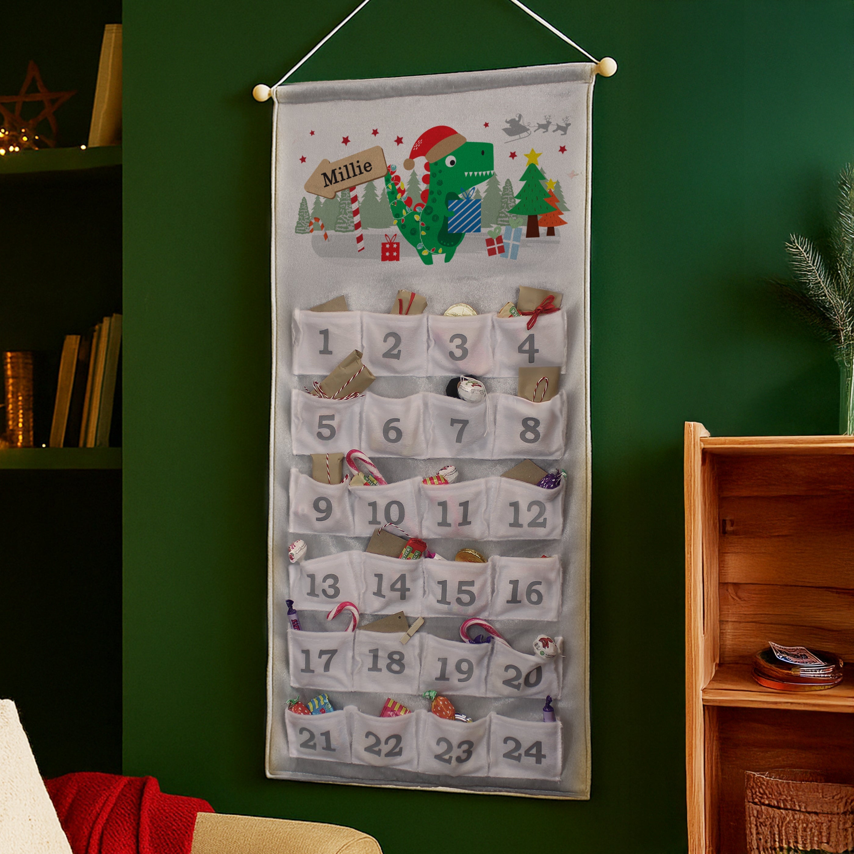 Personalised Dinosaur Advent Calendar - Shop Advent Calendars At Gift Moments - 3