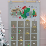 Personalised Dinosaur Advent Calendar: 2 - Advent Calendars By Gift Moments