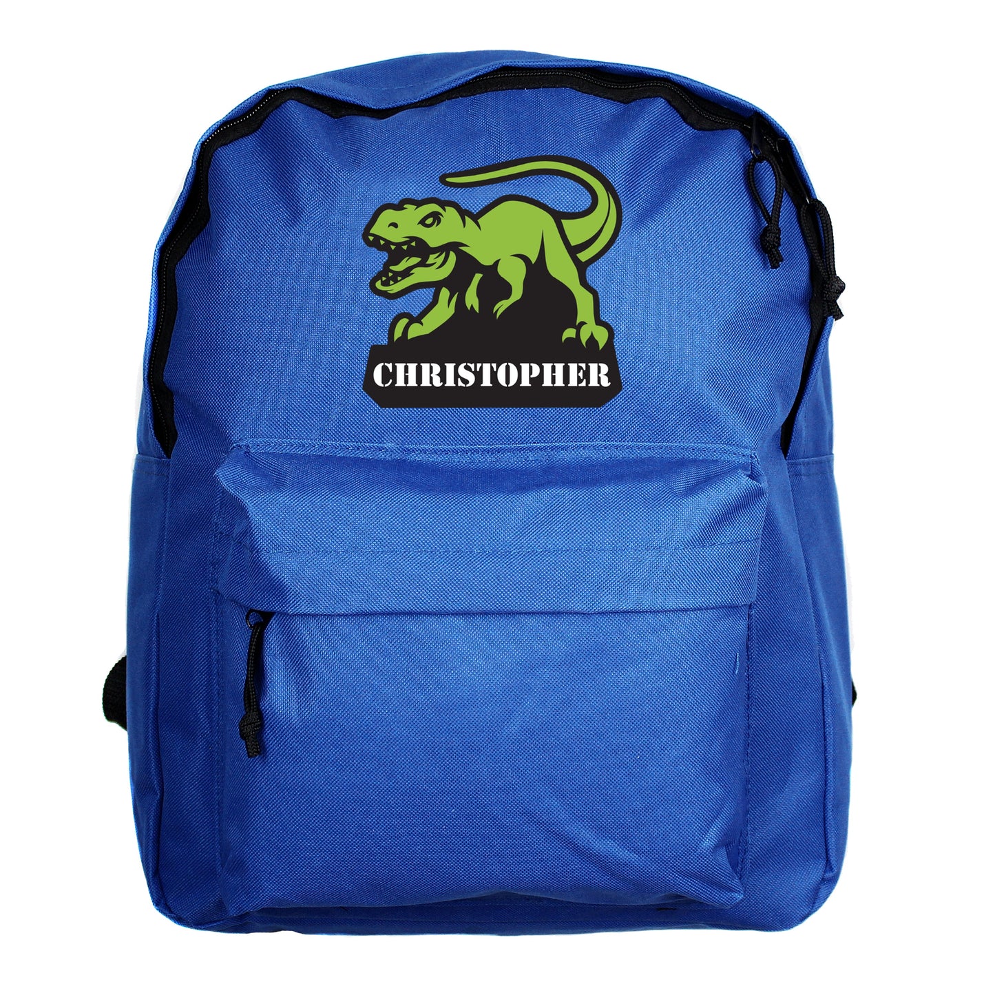 Personalised Dinosaur Blue Backpack: 5 - Kids Bags By Gift Moments