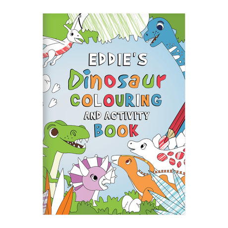 Personalised Dinosaur Colouring Book: 7 - Books By Gift Moments