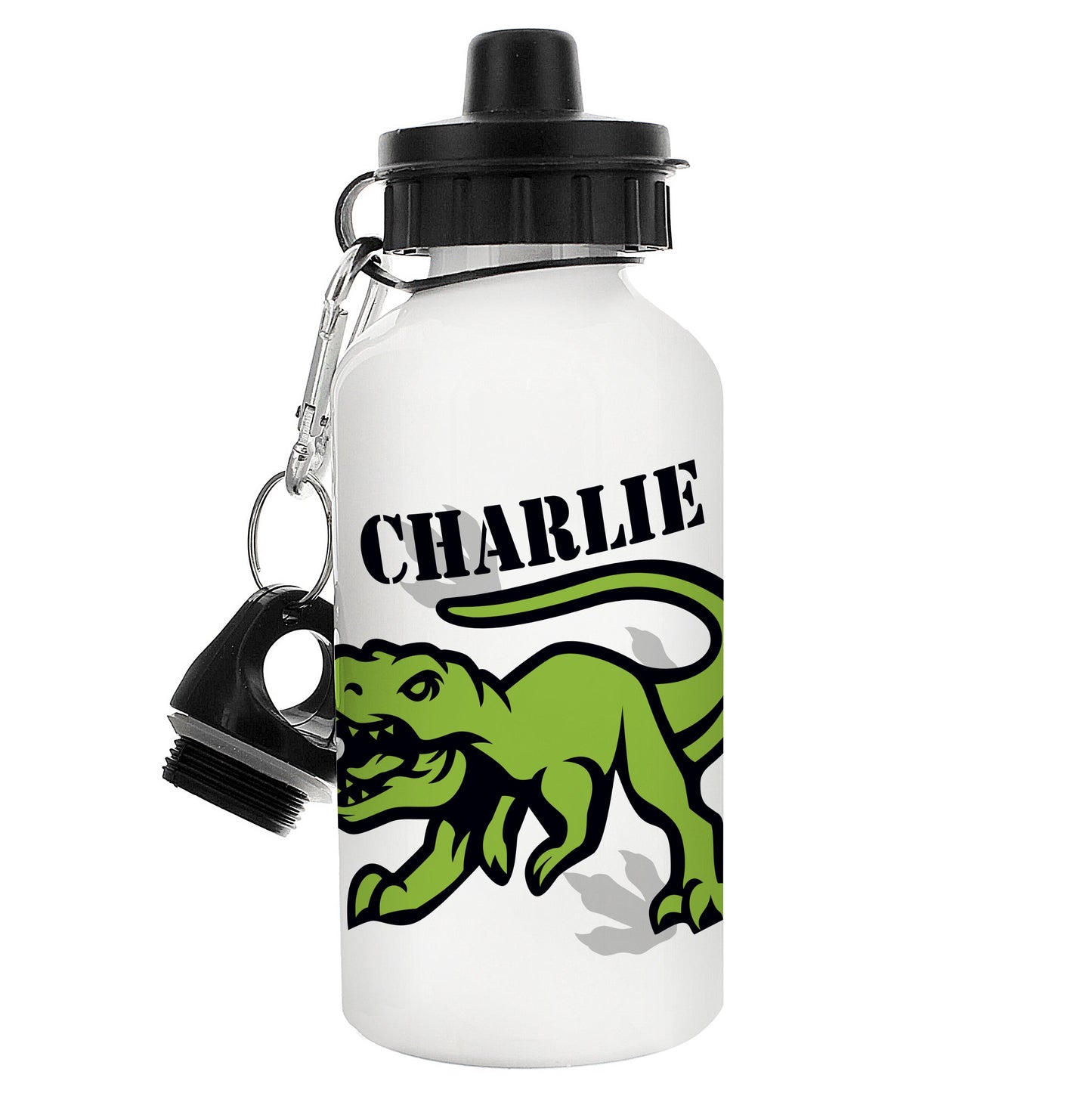Personalised Dinosaur Drinks Bottle: 5 - Kids Bottles By Gift Moments