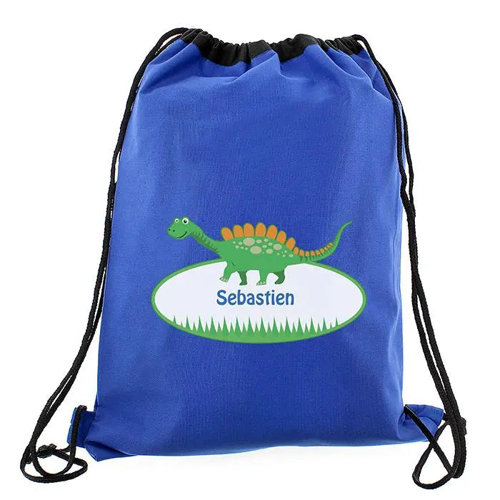 Personalised Dinosaur Kit Bag: 2 - Kids Bags By Gift Moments