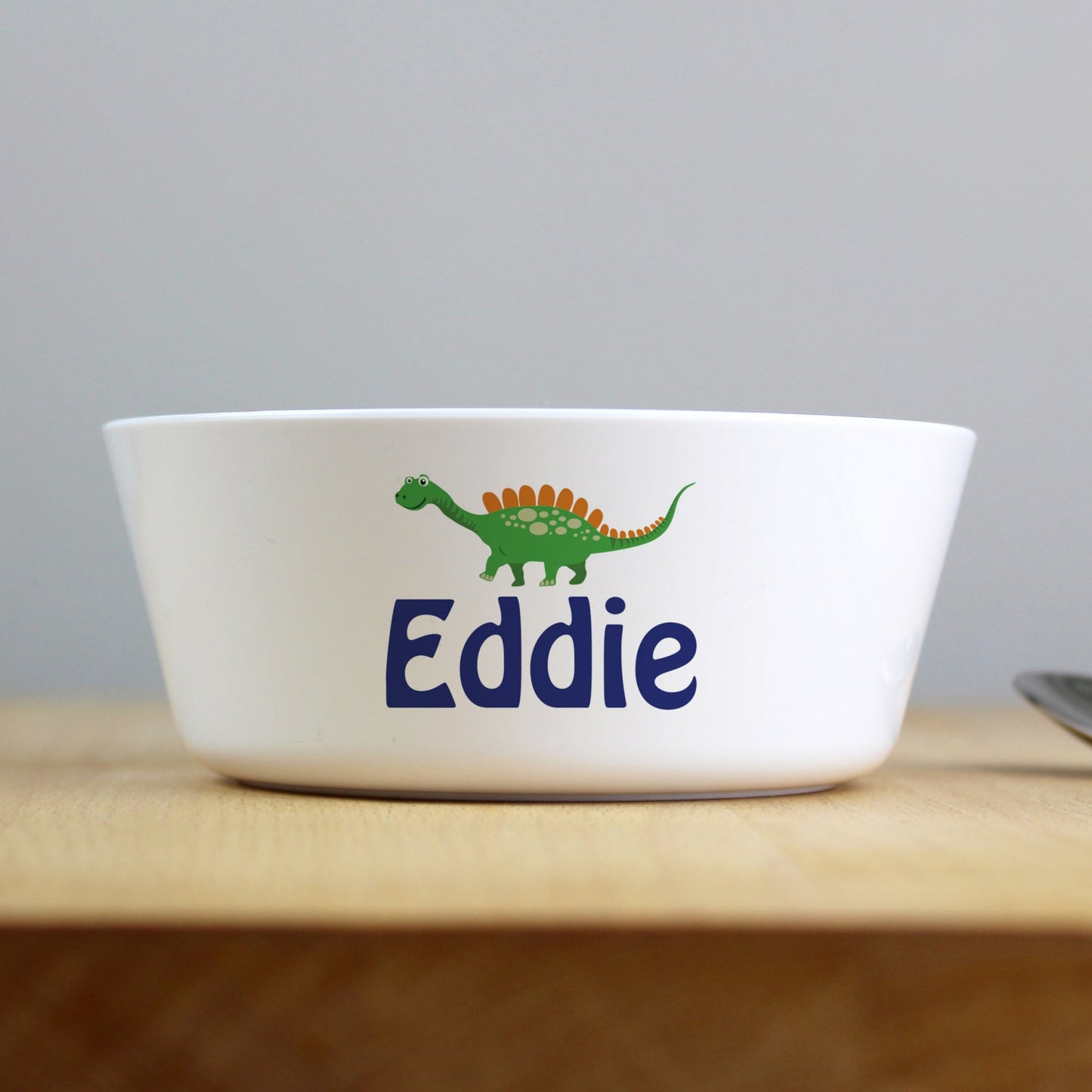Personalised Dinosaur Plastic Bowl: 3 - Tableware By Gift Moments