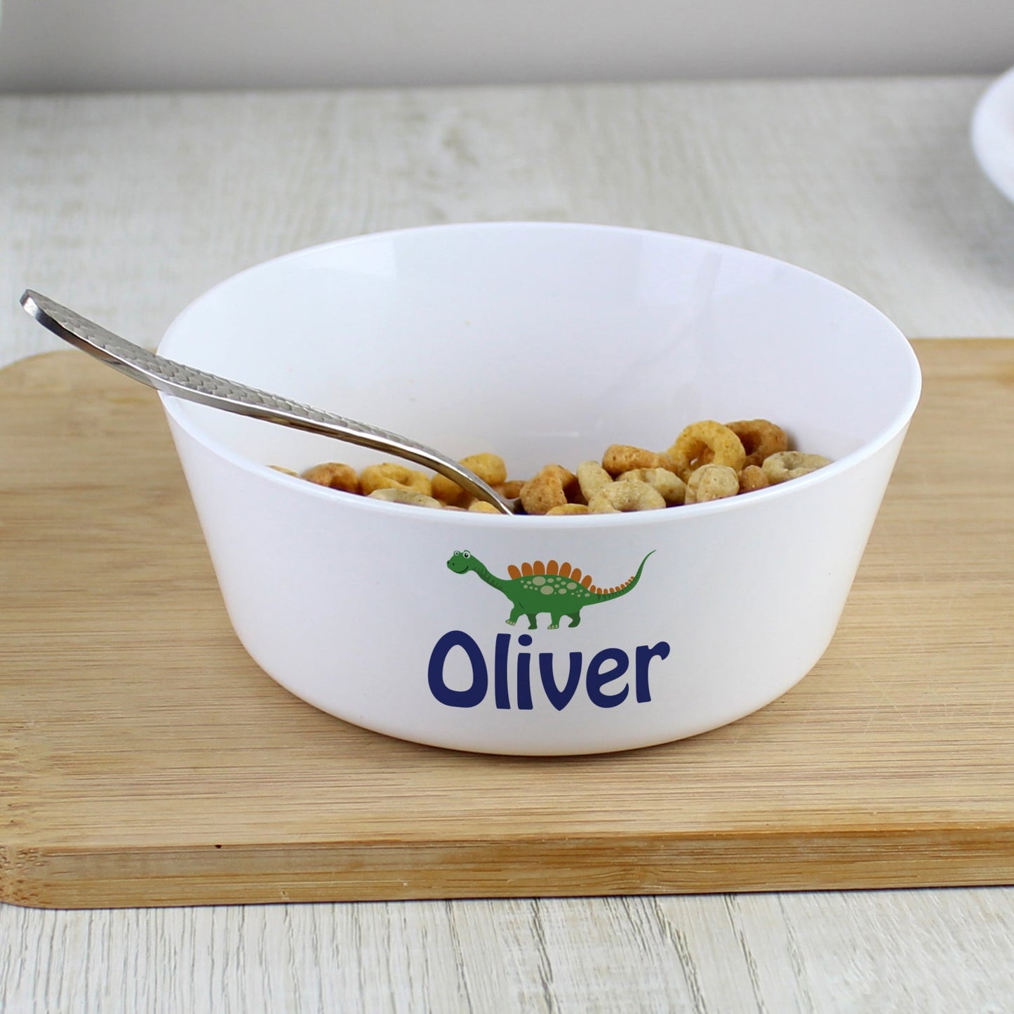 Personalised Dinosaur Plastic Bowl: 1 - Tableware By Gift Moments