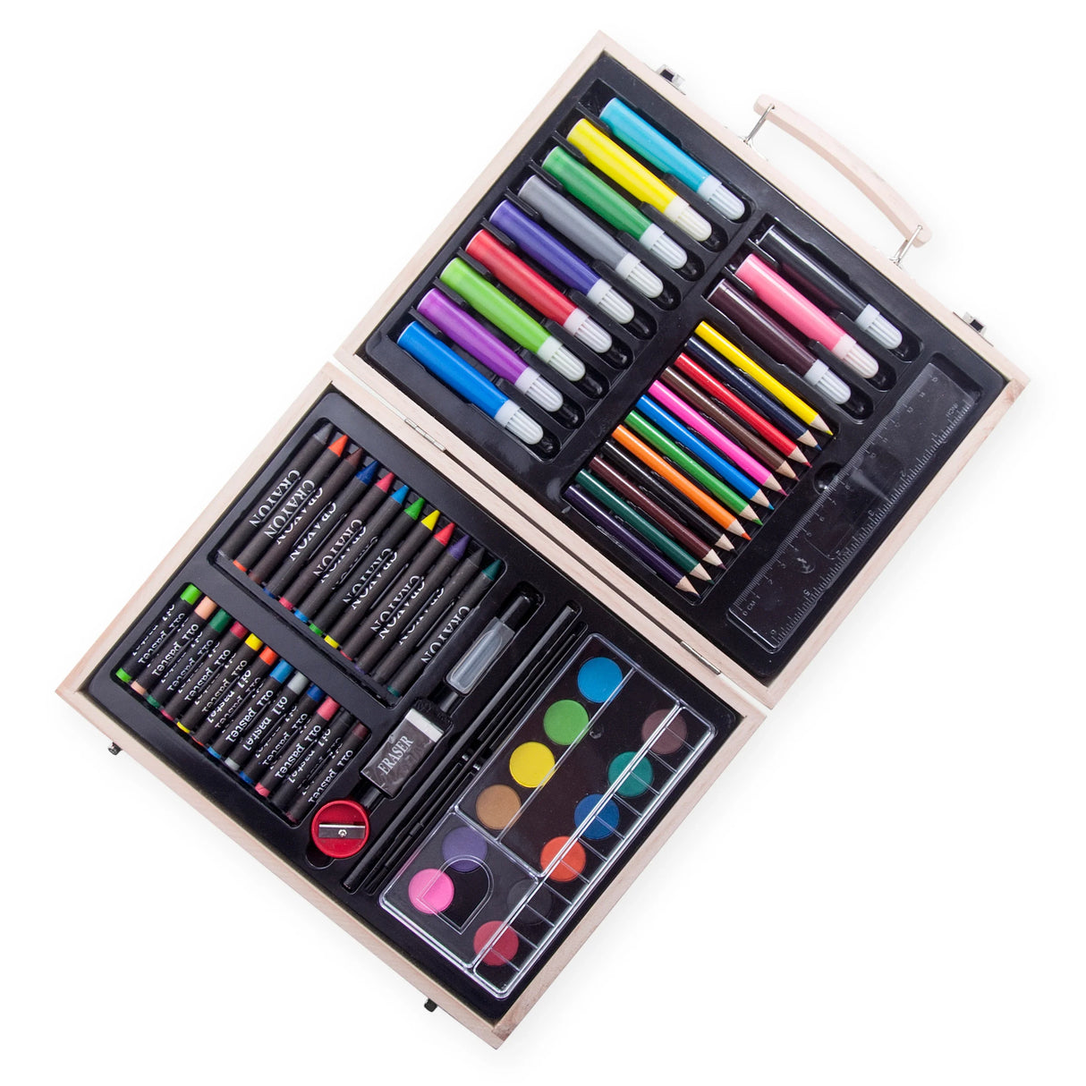 Personalised Diwali Lamp Colouring Set: 2 - Pencil Cases & Sets By Gift Moments