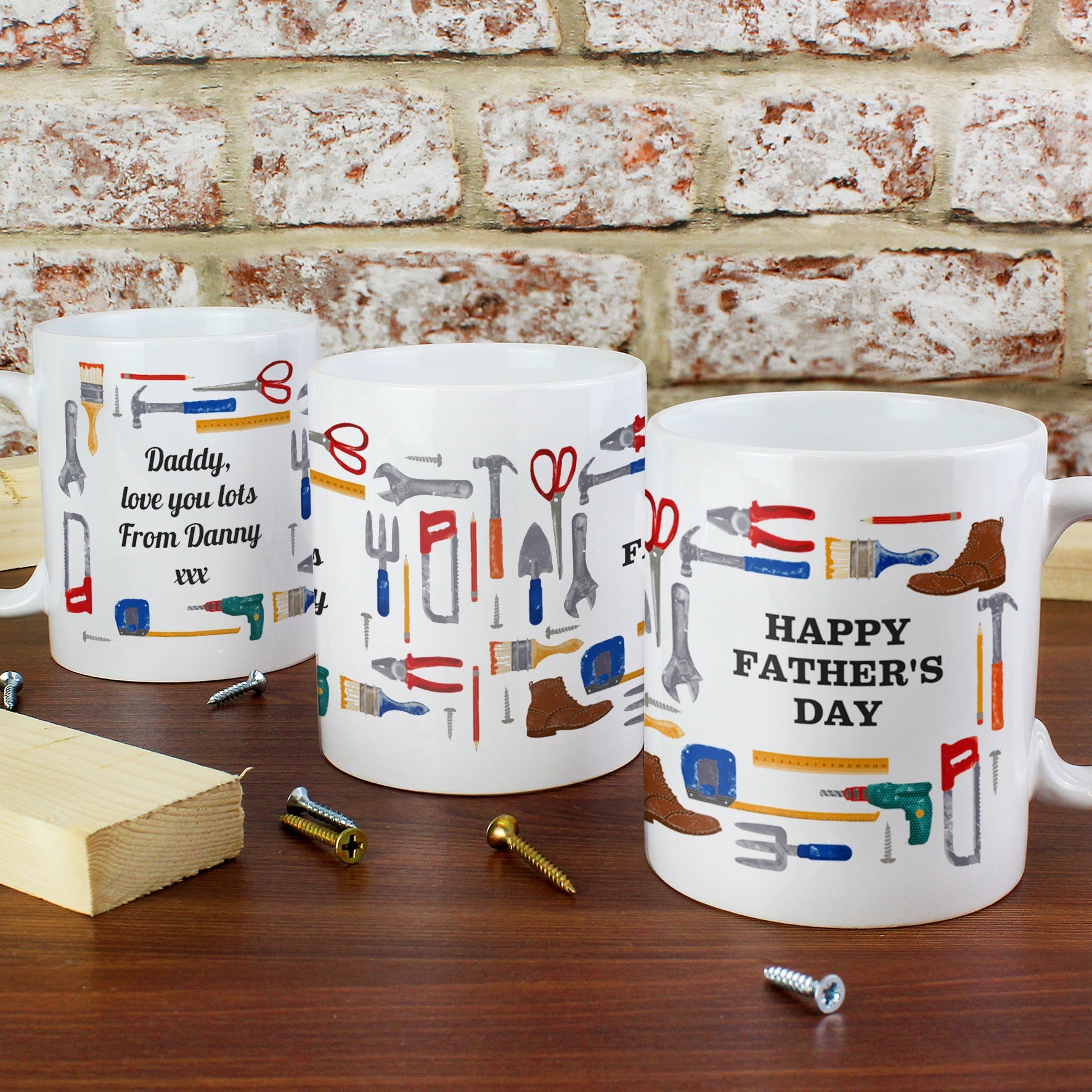 Personalised DIY Man Mug: 1 - Mugs By Gift Moments