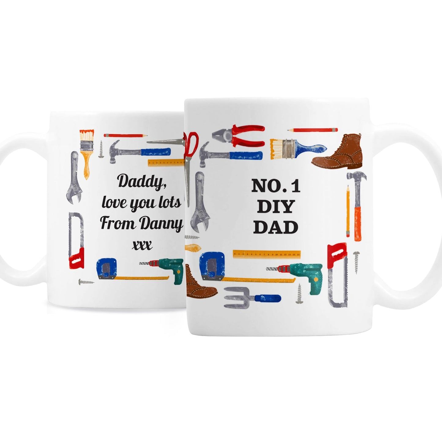 Personalised DIY Man Mug: 4 - Mugs By Gift Moments