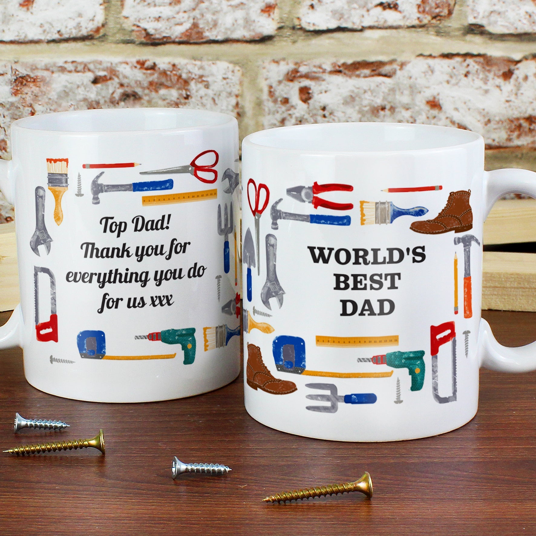 Personalised DIY Man Mug: 2 - Mugs By Gift Moments
