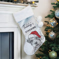 Personalised Dog Breed Christmas Stocking - Shop Christmas Stockings At Gift Moments - 1