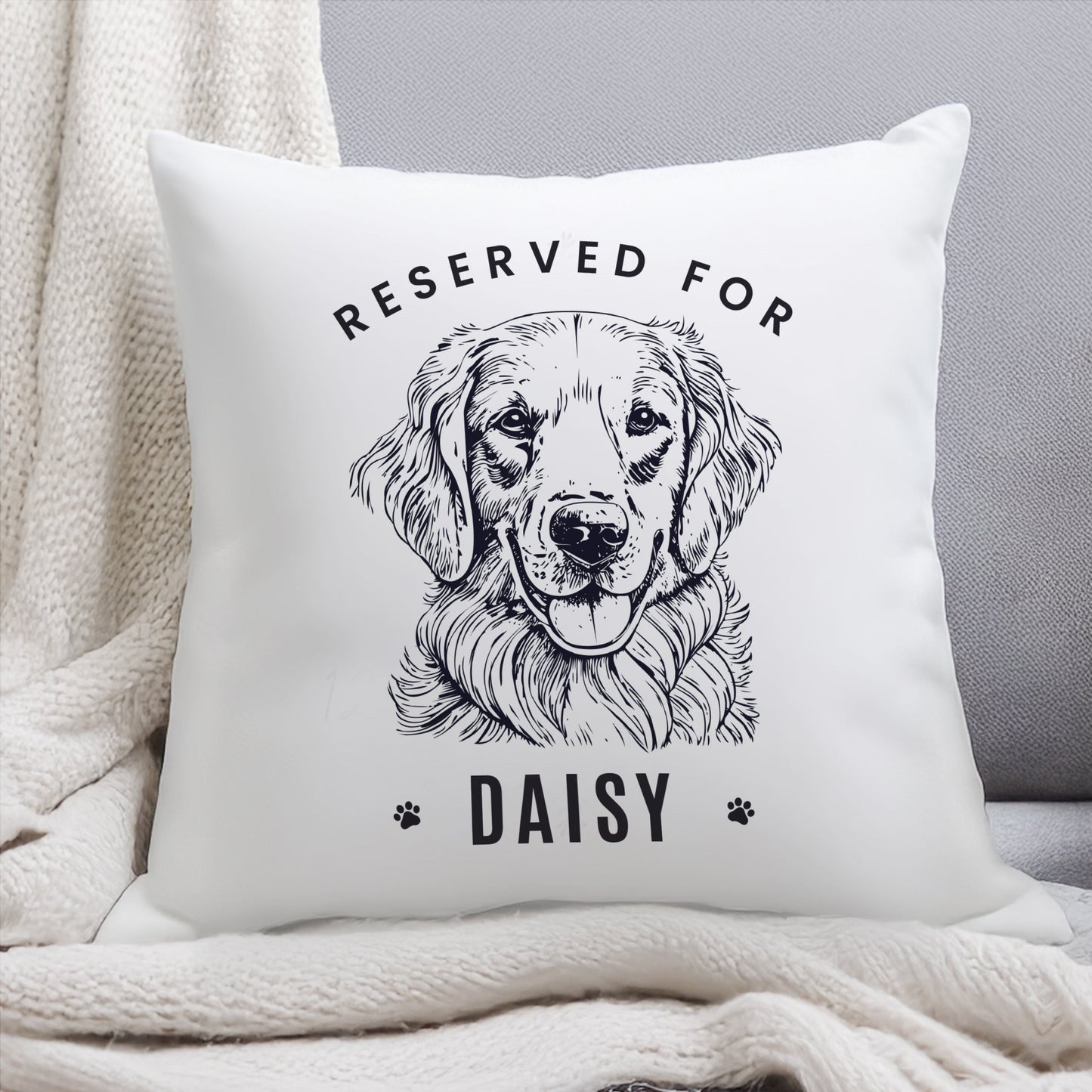 Personalised Dog Breed Cushion: 1 - Cushions By Gift Moments