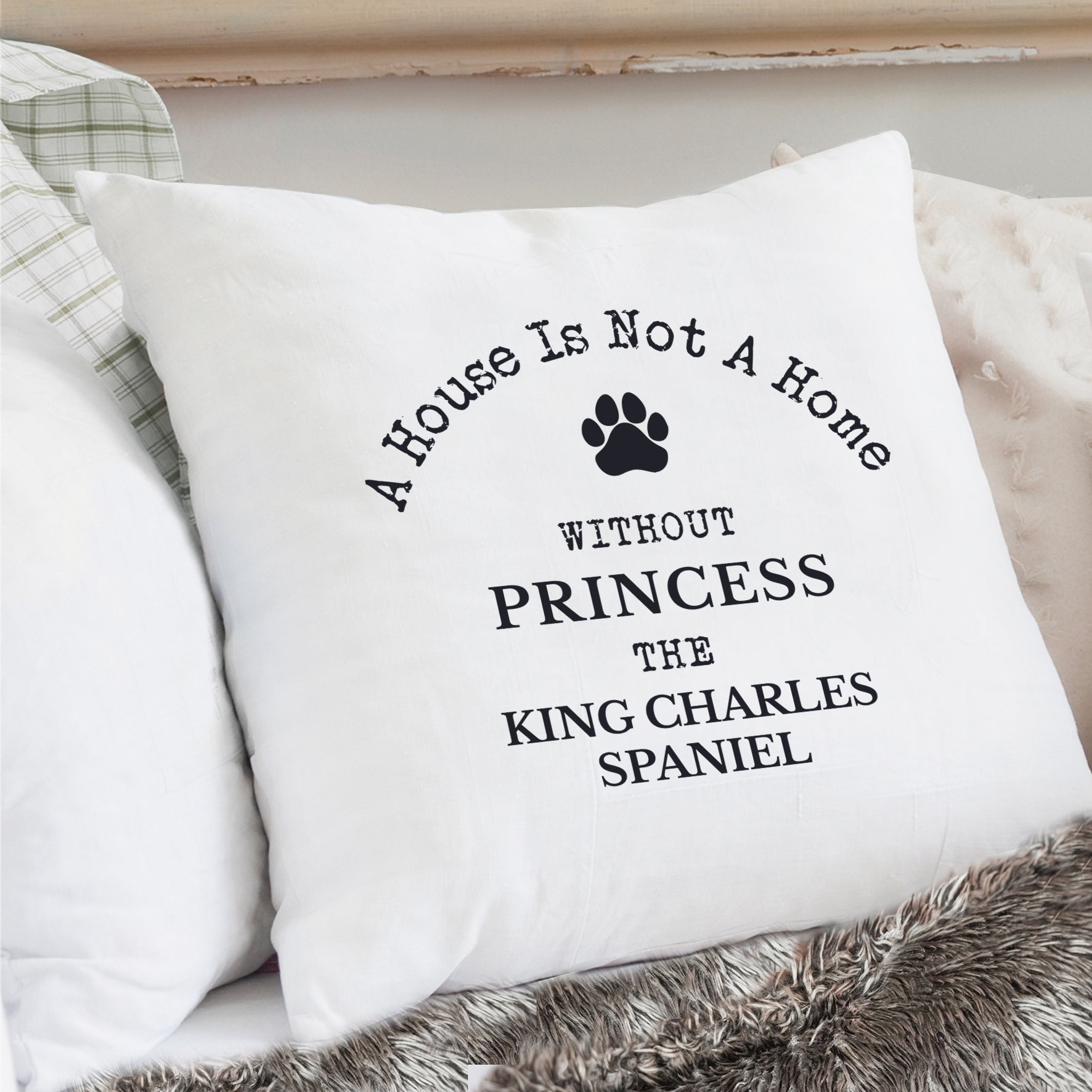 Personalised Dog Breed Cushion: 2 - Cushions By Gift Moments