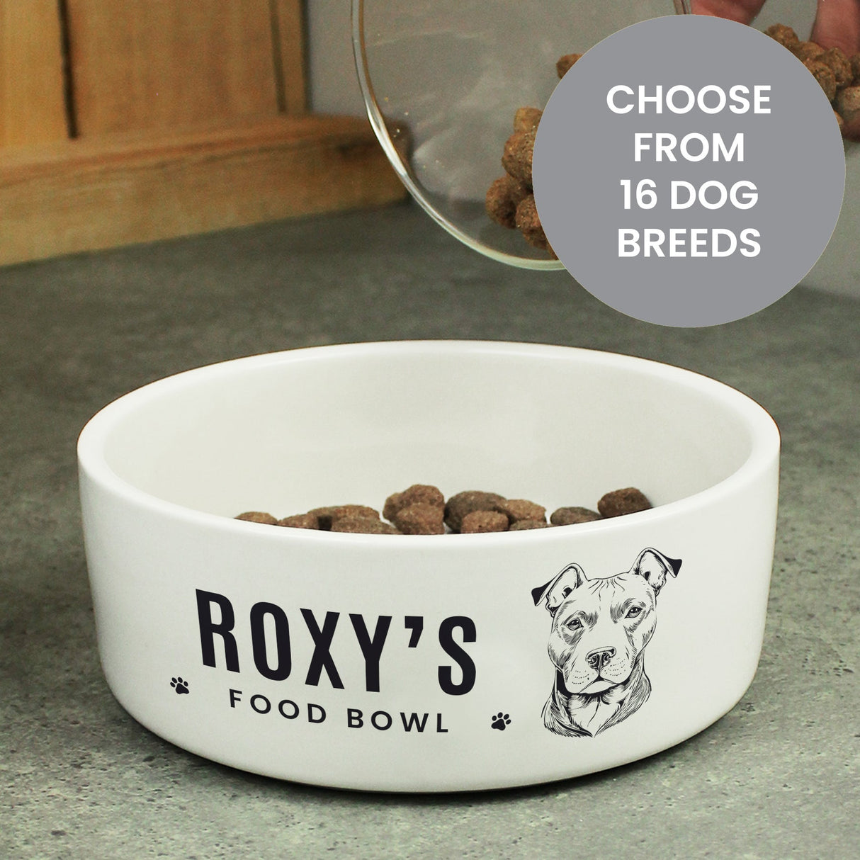 Personalised Dog Breed Feeding Bowl - Shop Pet Products At Gift Moments - 2