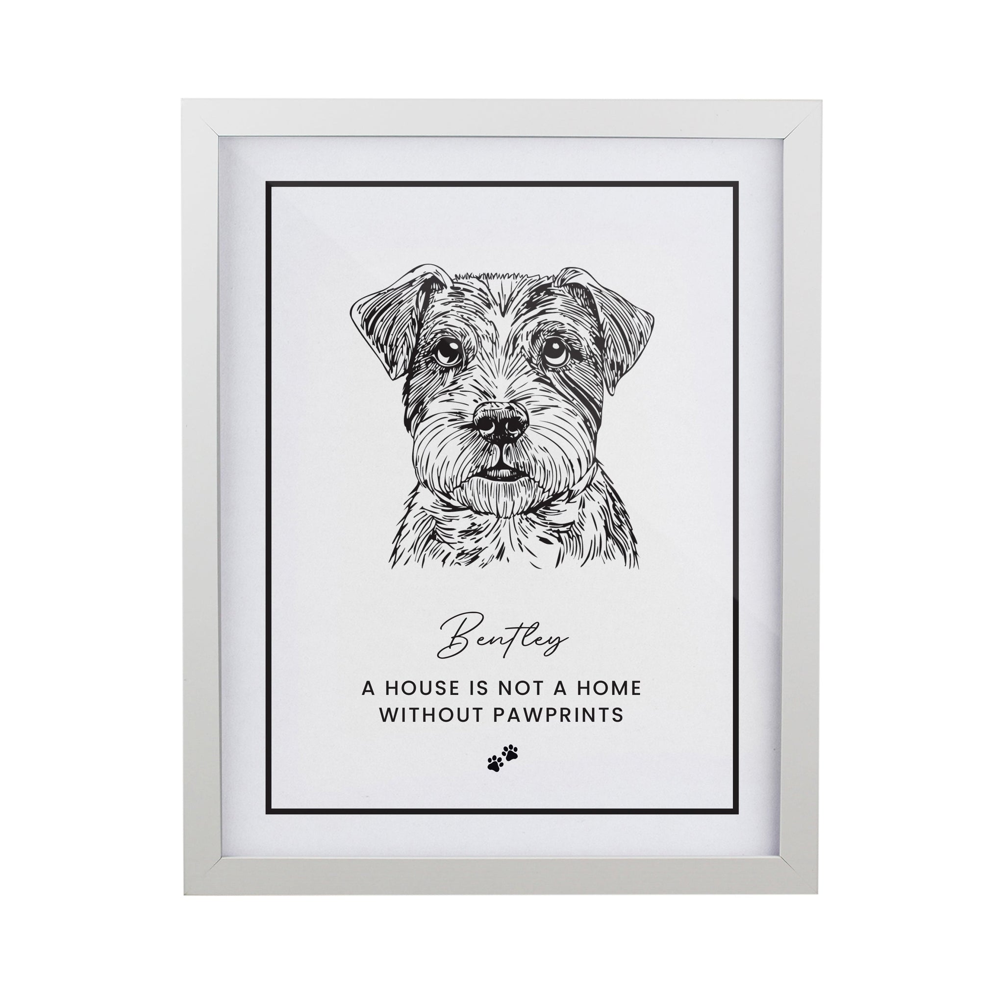 Personalised Dog Breed Framed Prints: 9 - Framed Prints By Gift Moments
