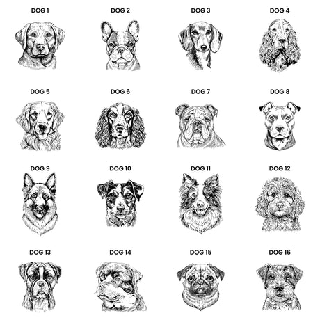 Personalised Dog Breed Garden Memorial Cloud: 4 - Memorials By Gift Moments