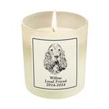 Personalised Dog Breed Jar Candle: 4 - Candles By Gift Moments